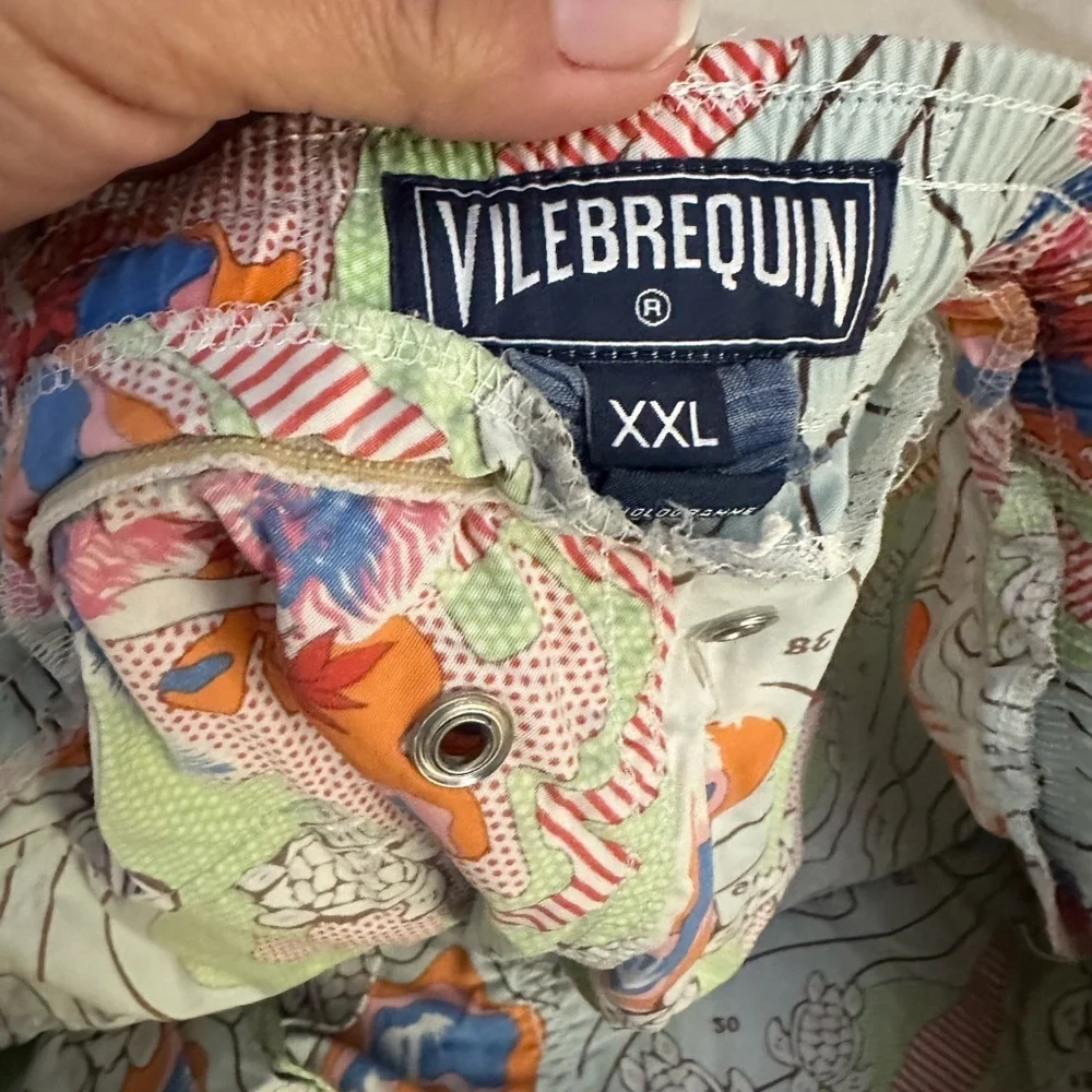 Vilebrequin Swim Short Paint By Number Print (M6)